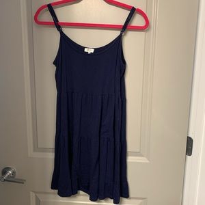 Navy blue dress